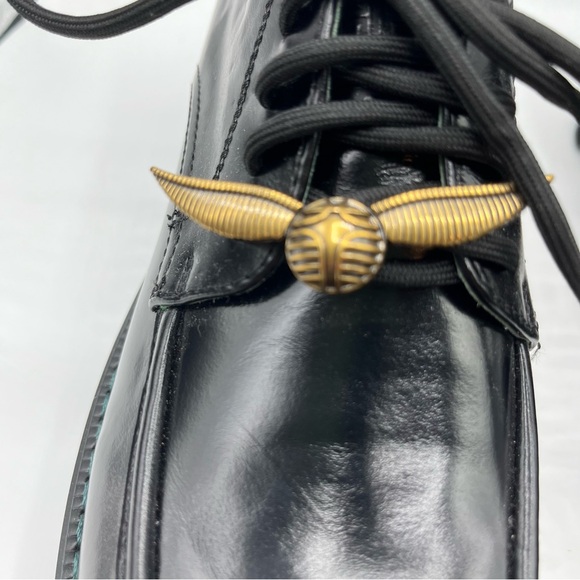 Newbella x Harry Potter NWT Slytherin Lace Up Platform Loafer Size 6.5 - Picture 7 of 12